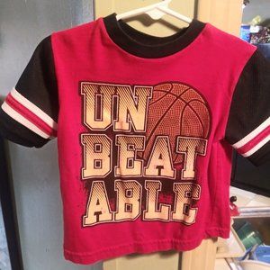 Mad Game Unbeatable T Shirt Size 2T